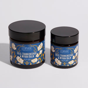 Gold Frankincense and Myrrh Balm 60ml and 30ml